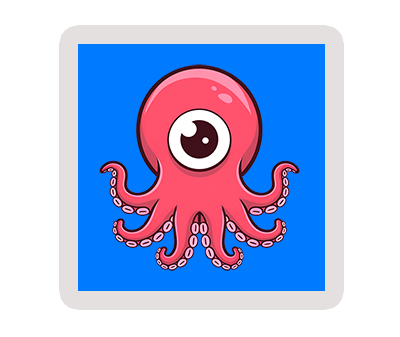   Rounded Corner Sticker